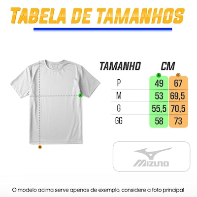 Camiseta Mizuno Treino Run Spark - Masculina - Foto 3