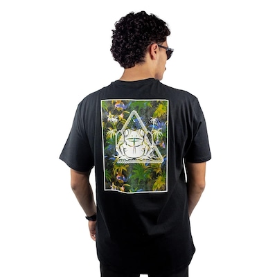 Camiseta Oakley Psy Frog Back Print Tee - Masculina - Foto 2