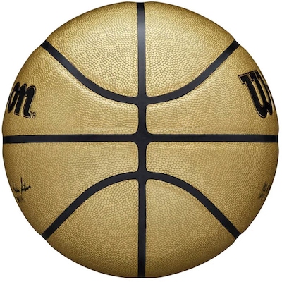 Bola de Basquete Wilson Nba Alliance Autograph Gold Edition - Foto 5