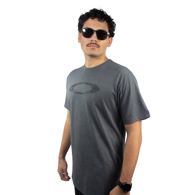 Camiseta Oakley Masculina Ellipse Graphic Tee Casual Masculino - Foto 3