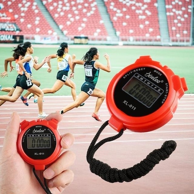 Cronômetro Digital Esportivo Tjk para Esporte com Cordão - Foto 2
