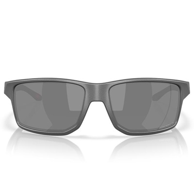 Óculos de Sol Unissex Oakley Gibston Xl Steel Prizm Black Polarized - Foto 3