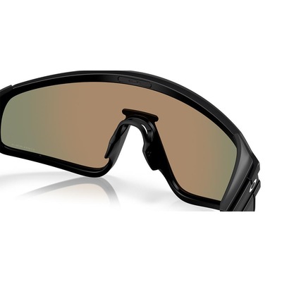 Óculos de Sol Unissex Oakley Latch Panel Matte Black Prizm Ruby - Foto 6