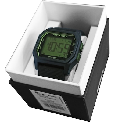 Relógio Rip Curl Atom Black Olive Digital - Foto 5