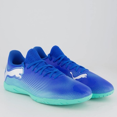 Chuteira Futsal Puma Future 7 Play It - Adulto - Foto 2