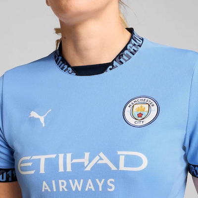 Camisa Manchester City Home 2025 Puma - Feminina - Foto 5