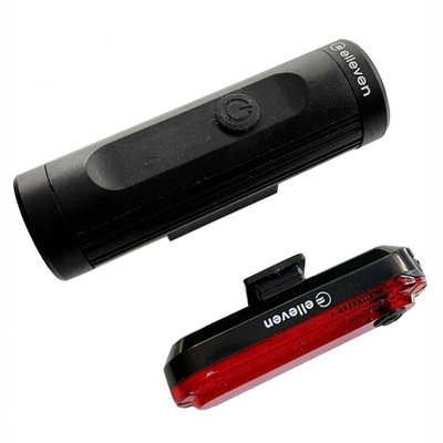 Kit Farol Led Usb 700L + Pisca Traseiro Led Usb 20L Elleven - Foto 3
