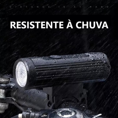 Kit Farol Led Usb 700L + Pisca Traseiro Led Usb 20L Elleven - Foto 6