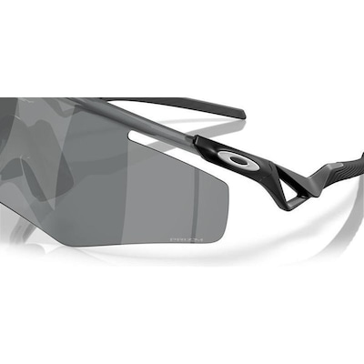 Óculos de Sol Unissex Oakley Qntm Kato Matte Black Prizm - Foto 4
