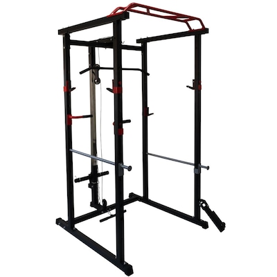 Power Rack Gaiola Yangfit com Mono Cross Landmine e Escada - Foto 1