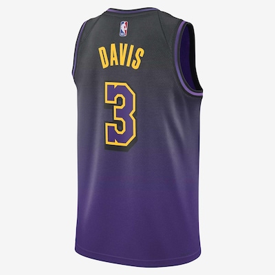 Camiseta Regata Nike Nba Los Angeles Lakers City Edition 2024/25 - Masculina - Foto 2