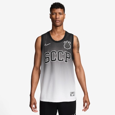 Camiseta Regata Nike Corinthians DNA - Masculina - Foto 1