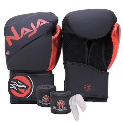 Kit Boxe Muay Thai Naja Extreme - Adulto - Foto 1