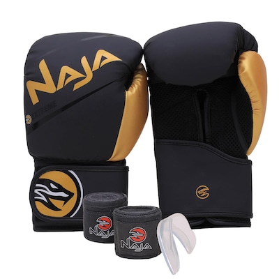 Kit Boxe Muay Thai Naja Extreme - Adulto - Foto 1
