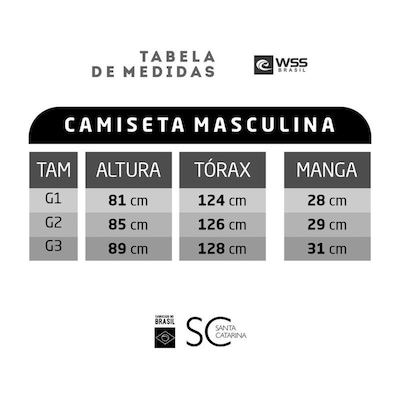 Camiseta Plus Size Wss Sunset Algodão Prime - Masculina - Foto 3