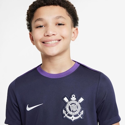 Camisa de Treino do Corinthians 25 Nike Infantil - Foto 3