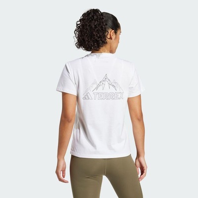 Camiseta Estampada Terrex adidas - Feminina - Foto 4