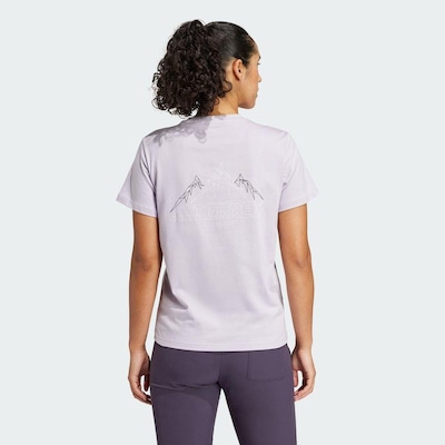 Camiseta Estampada Terrex adidas - Feminina - Foto 4