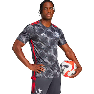 Camisa do Flamengo III 24 adidas Masculina - Foto 4