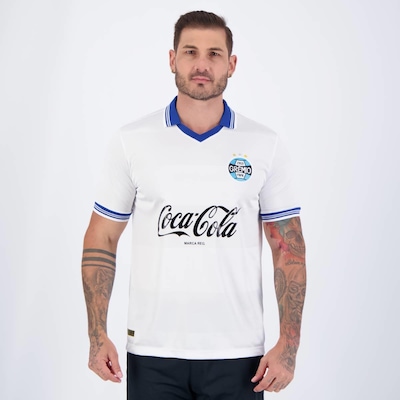 Camisa Grêmio Retro 1989 Branca - Foto 1