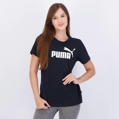 Camiseta Puma Ess Logo W - Feminina - Foto 1