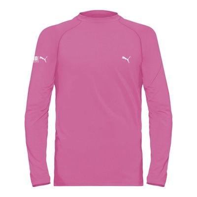 Camisa Manga Longa Térmica Puma Uv50+ - Infantil - Foto 1