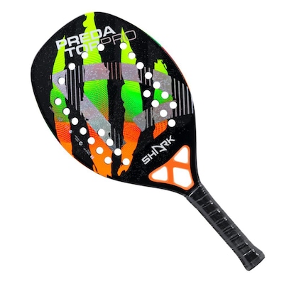 Raquete de Beach Tennis Shark Predator Pro 22mm 2025 - Foto 1