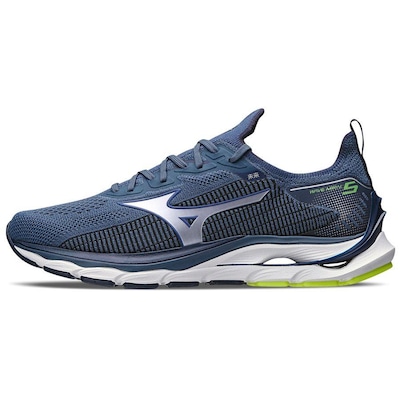 Tênis Mizuno Wave Mirai + 3 Pares de Meia Cano Médio - Masculino - Foto 2