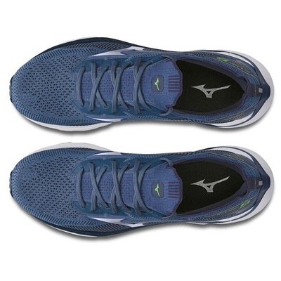 Tênis Mizuno Wave Mirai + 3 Pares de Meia Cano Médio - Masculino - Foto 4