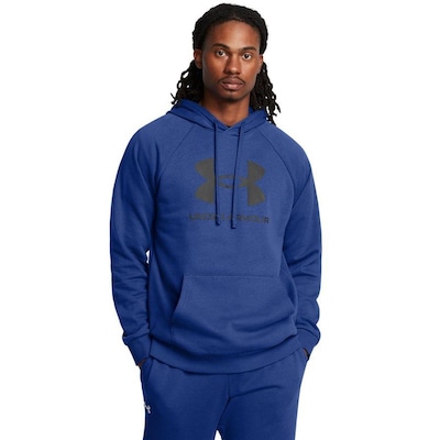 Blusão de Moletom com Capuz Under Armour Rival Fleece - Masculino - Foto 1