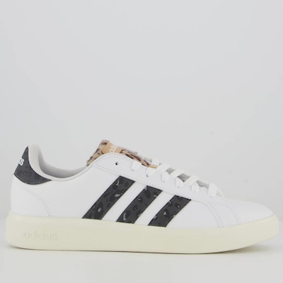 Tênis adidas Grand Court Base 2.0 Animal Print - Feminino - Foto 1