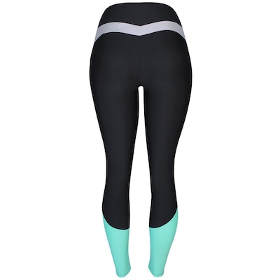 Calça Legging Run More Com Recortes - Feminina - Foto 2