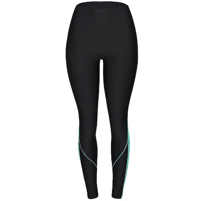 Calça Legging Run More Com Recortes - Feminina - Foto 1