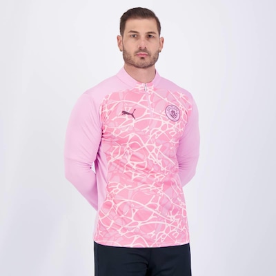 Blusão sem Capuz Puma Manchester City Pré-Jogo 2025 - Masculino - Foto 2