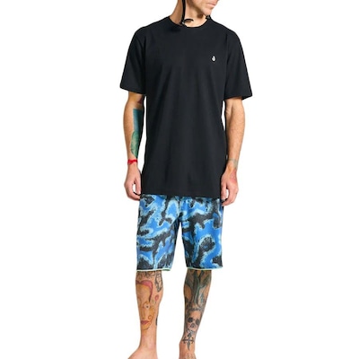 Camiseta Masculina Volcom Stone Blanks - VOLCOM - Masculino - Foto 4