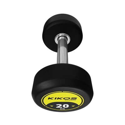 Dumbbell Rubber Kikos Pro 20Kg - Foto 2