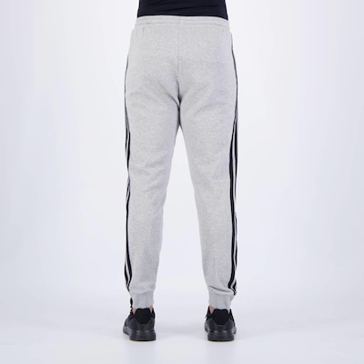 Calça Adidas French Terry 3 Stripes - Masculina - Foto 4