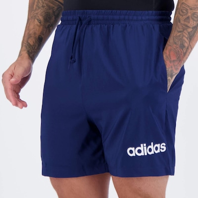 Bermuda Adidas Chelsea Logo Linear - Masculina - Foto 3