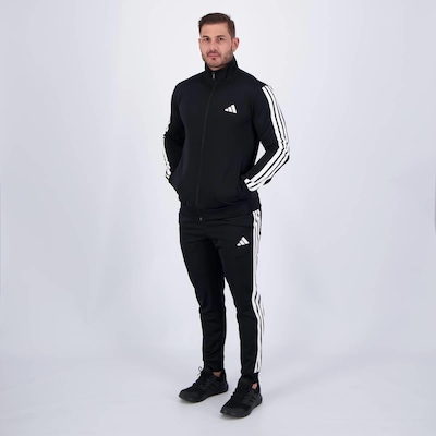 Agasalho Adidas 3 Stripes - Masculino - Foto 4