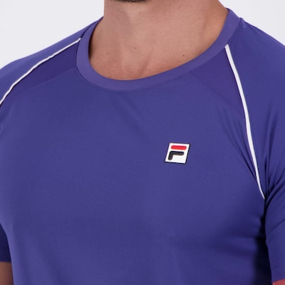 Camiseta Fila Tennis Line Azul - Foto 5