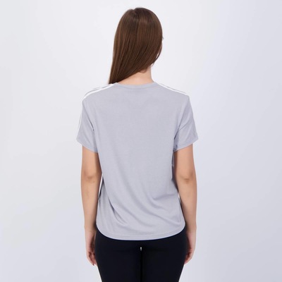 Camiseta adidas Essentials 3S Feminina - Foto 4