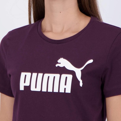 Camiseta Puma Ess Logo Tee Feminina - Foto 5
