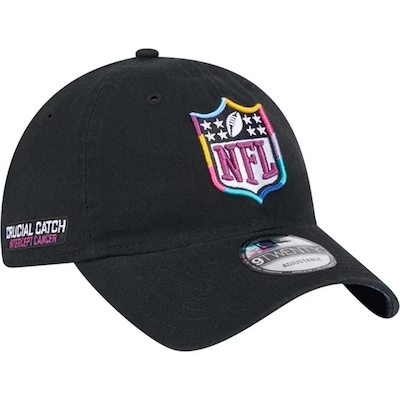 Boné Aba Curva New Era 920 Logo Oficial Nfl Crucial Catch - strapback - Adulto - Foto 4