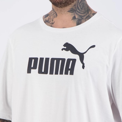 Camiseta Puma Ess Logo Masculina - Foto 4