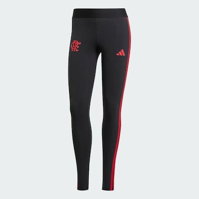 Calça Legging do Flamengo Dna adidas - Feminina - Foto 3