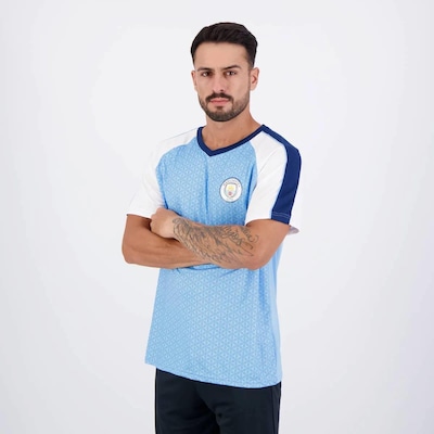 Camisa Manchester City Haaland 9 Ultimato Azul - Foto 4