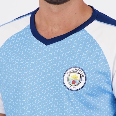 Camisa Manchester City Haaland 9 Ultimato Azul - Foto 5
