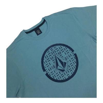 Camiseta Volcom Circle Texture Masculina - Foto 3