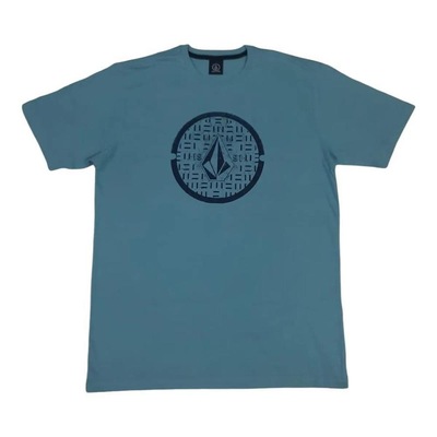 Camiseta Volcom Circle Texture Masculina - Foto 1
