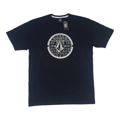 Camiseta Volcom Circle Texture Masculina - Foto 1